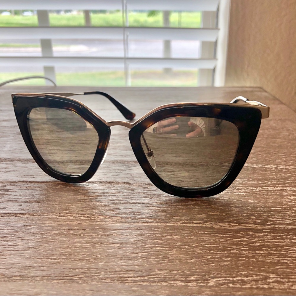 Prada 53SS Tortoise cat eye sunglasses